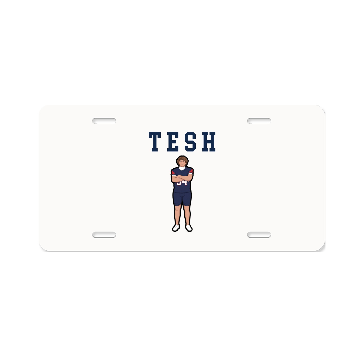 License Plate — Shirsey in Classic