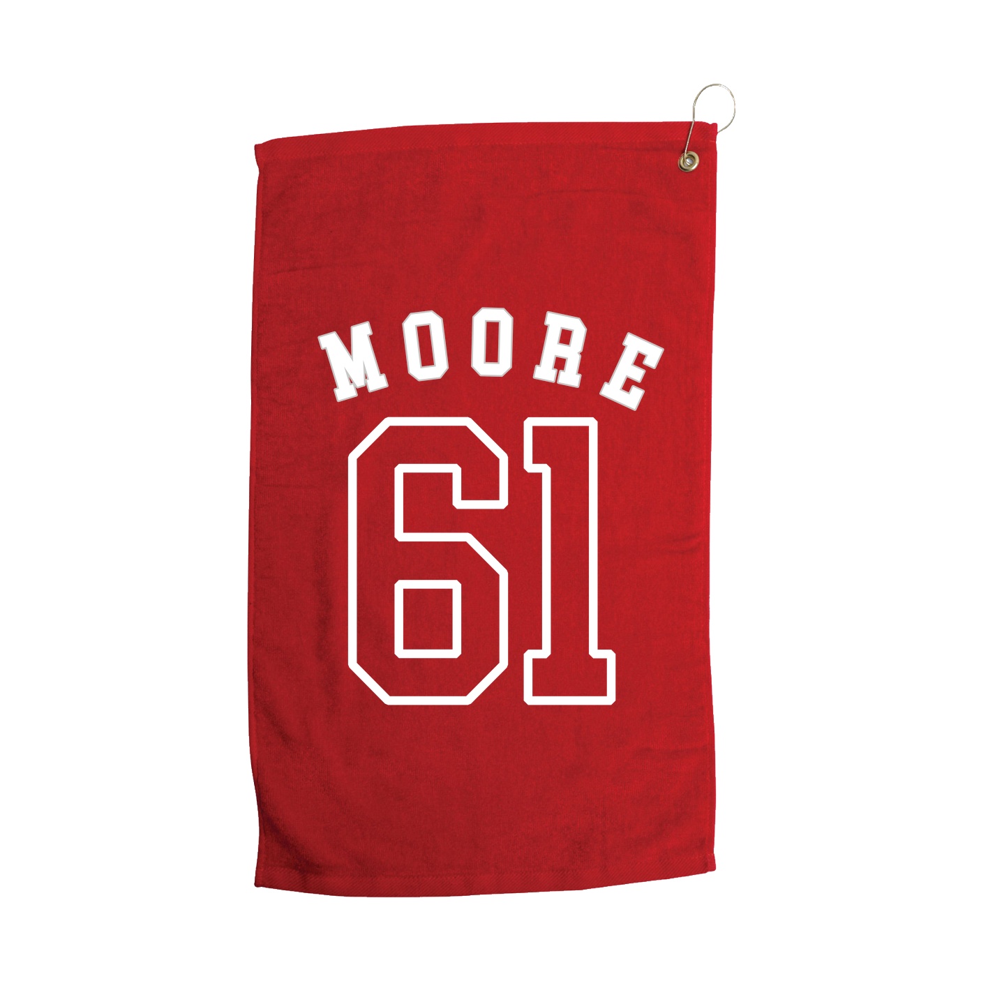 Golf Towel — Shirsey Arch in Red