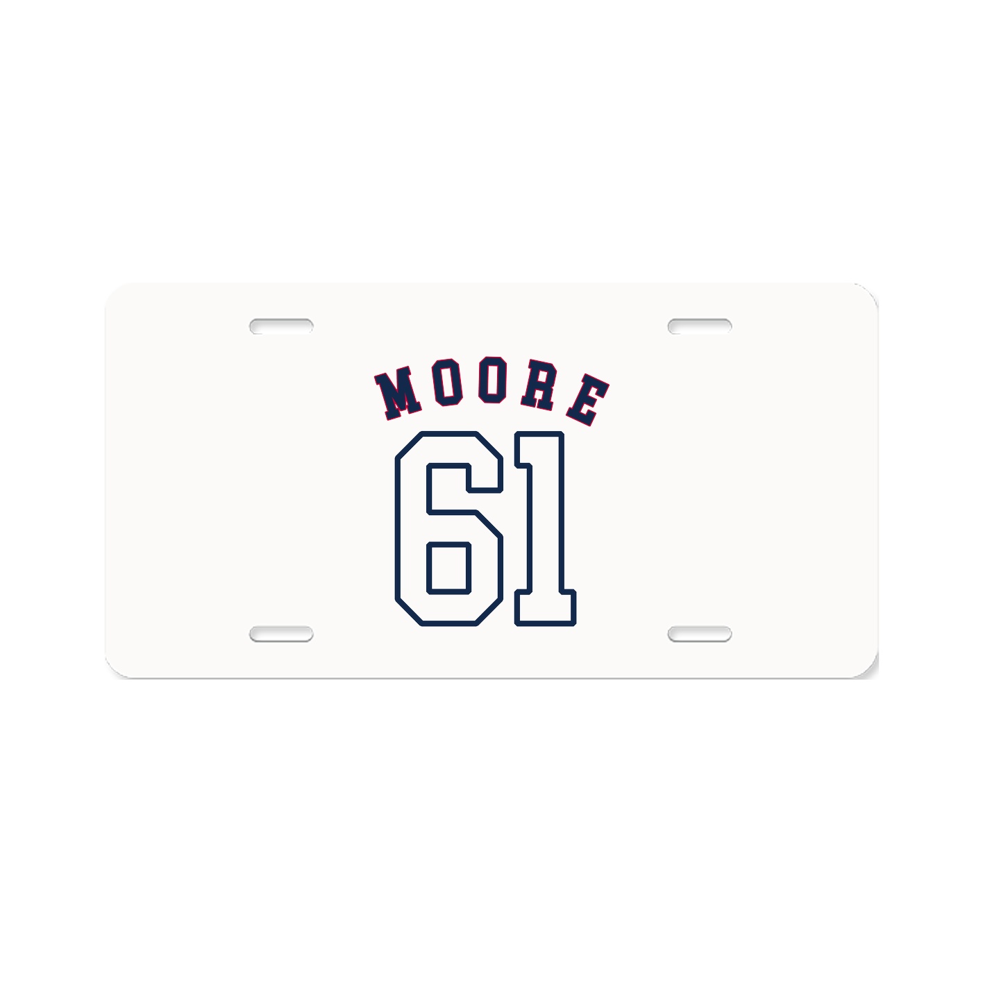 License Plate — Shirsey Arch in Classic