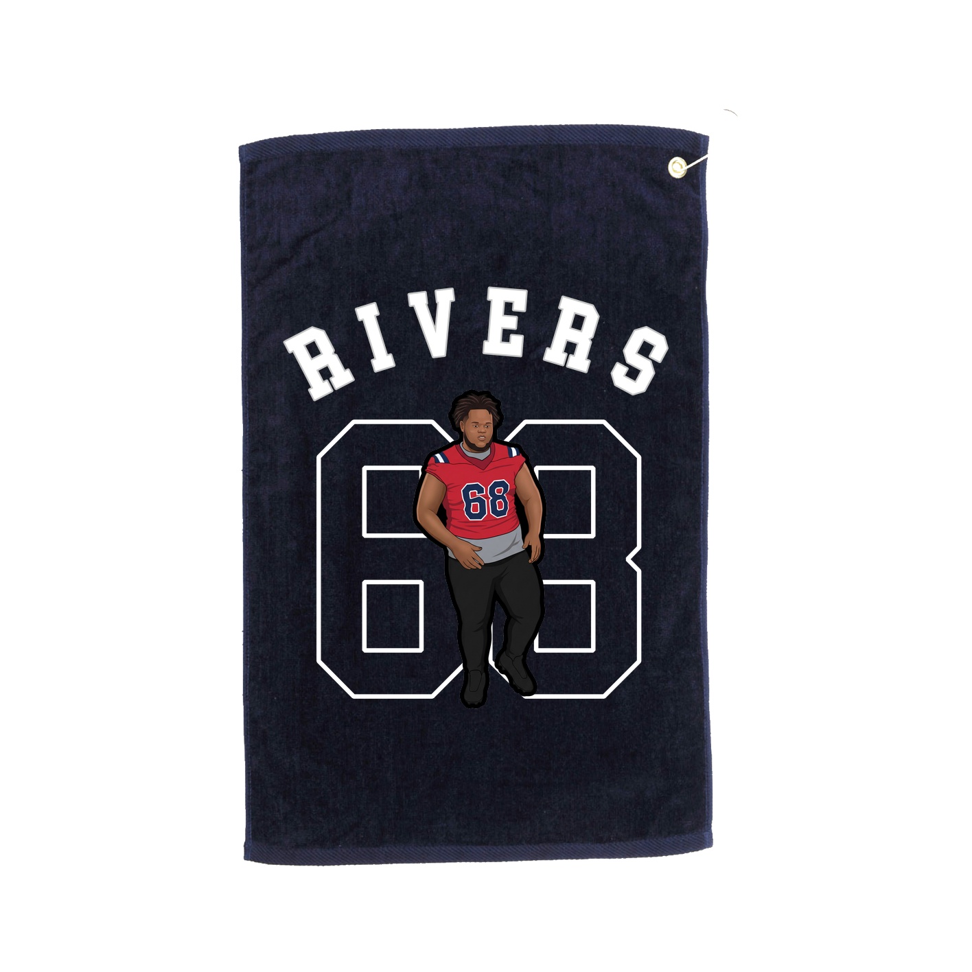 Golf Towel — Shirsey Arch in Navy