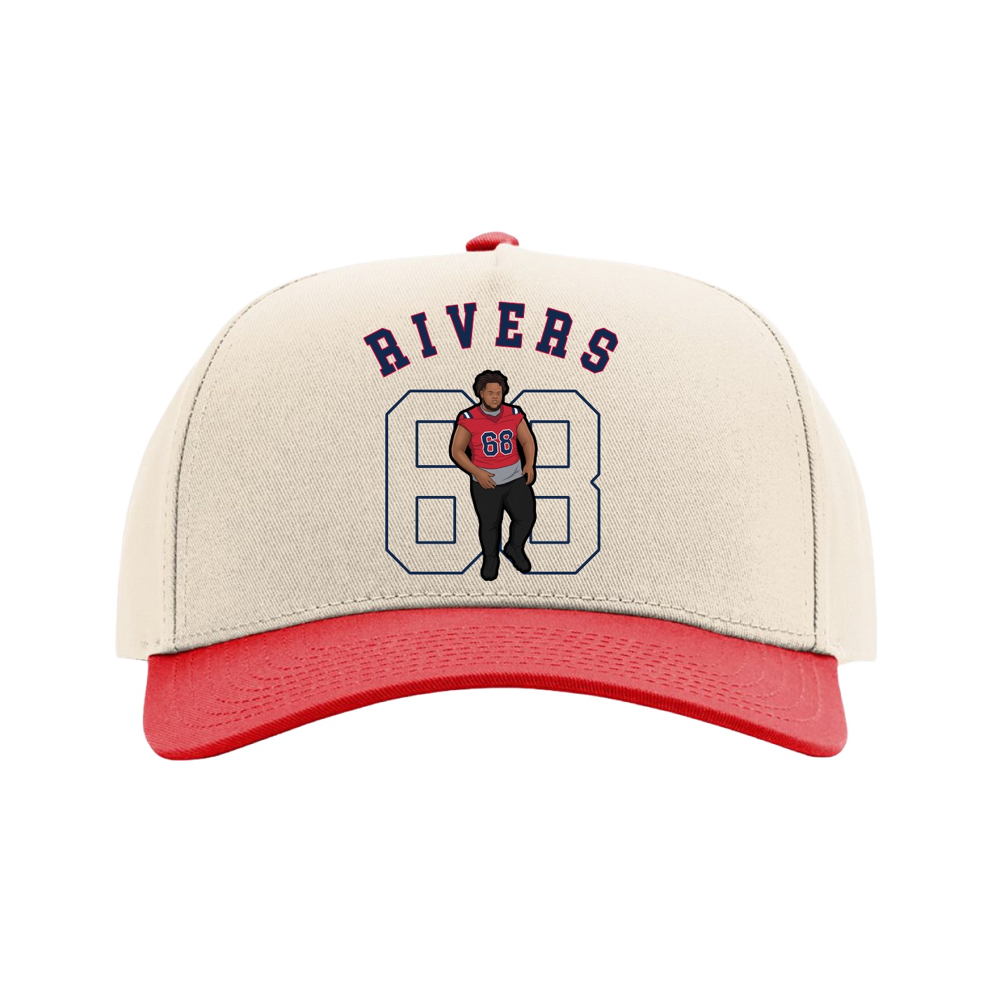 Full Fabric Five-Panel Champ Cap