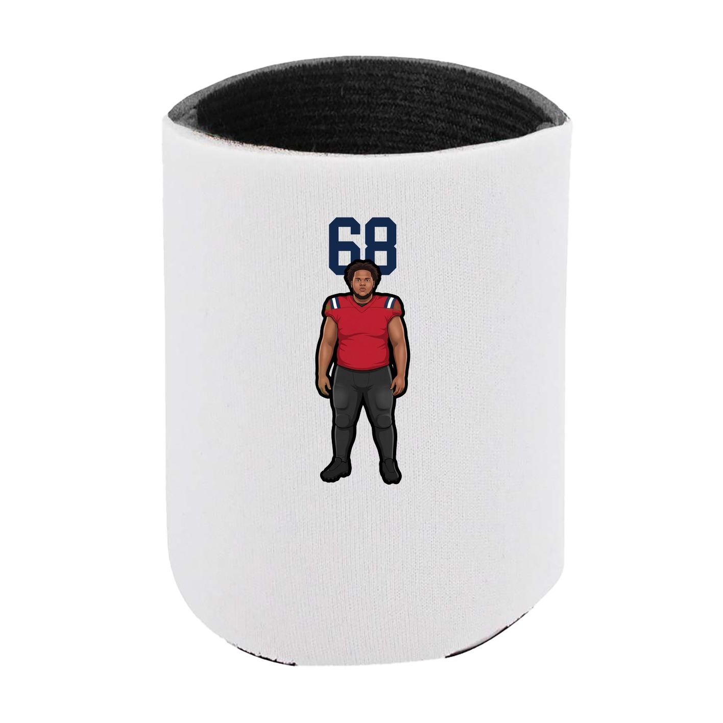 Can Holder — Number Top in White