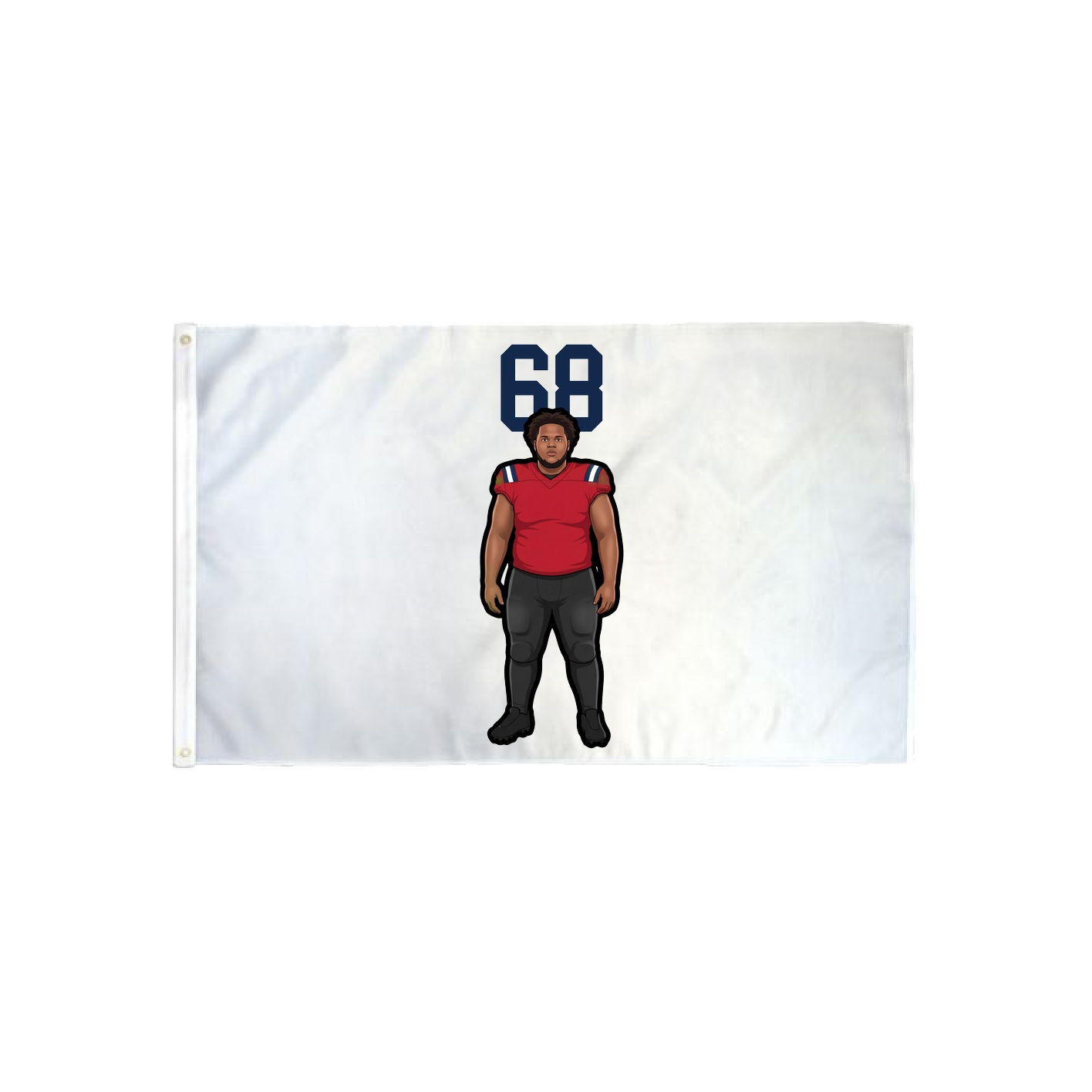 3x5 Flag — Number Top in Classic