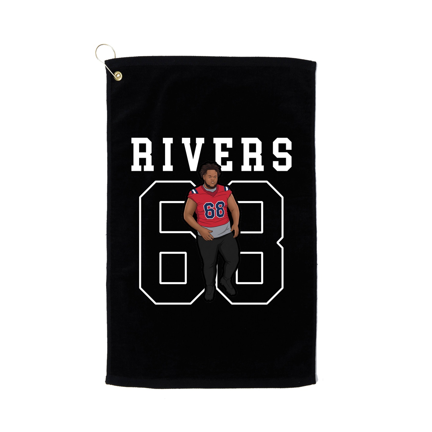 Golf Towel — Shirsey in Black