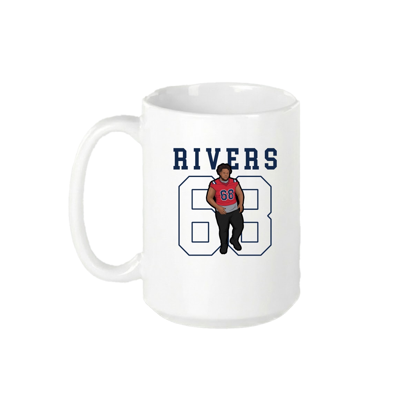15oz Coffee Mug — Shirsey in White
