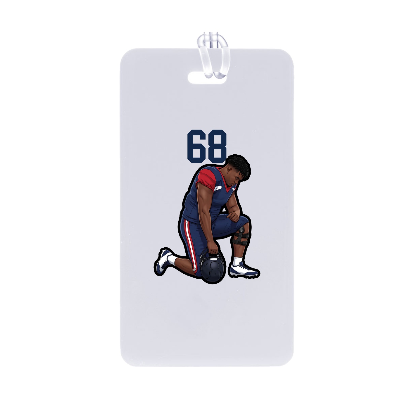 Bag Tag — Number Top in Classic