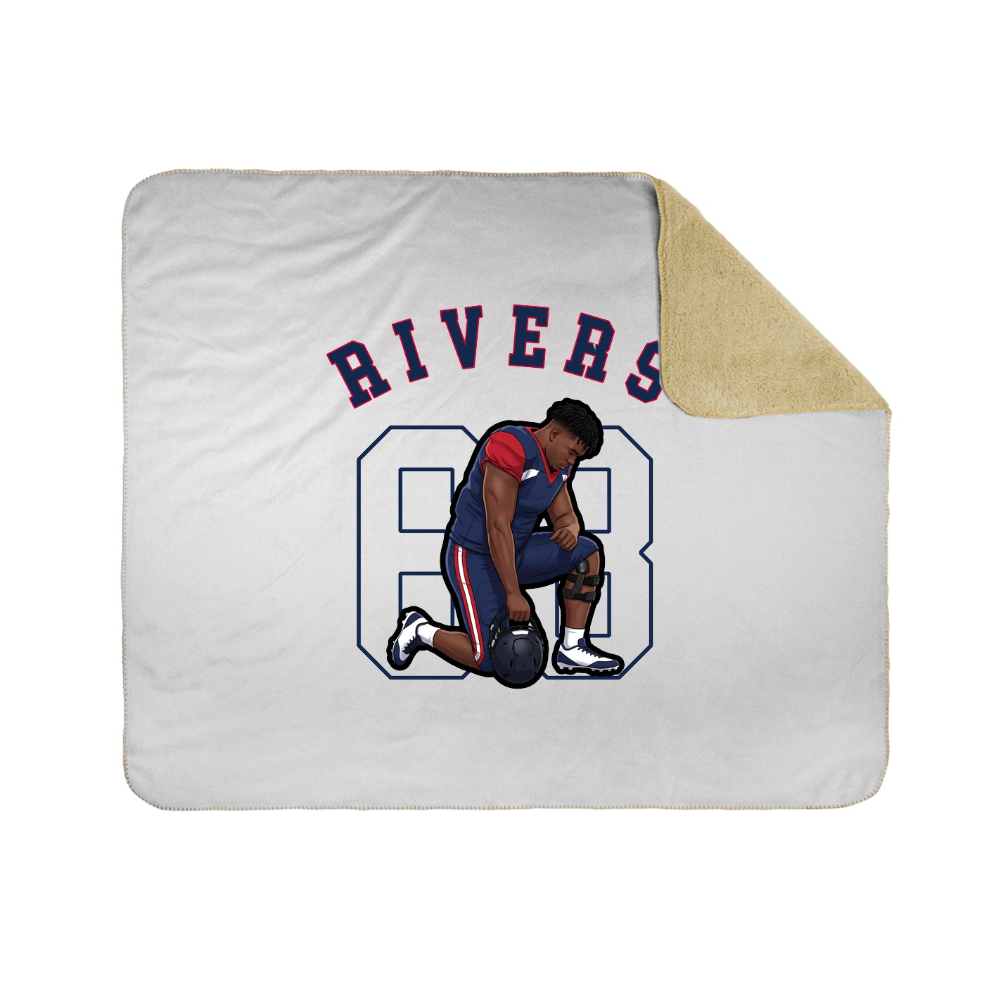 Throw Blanket — Shirsey Arch in White