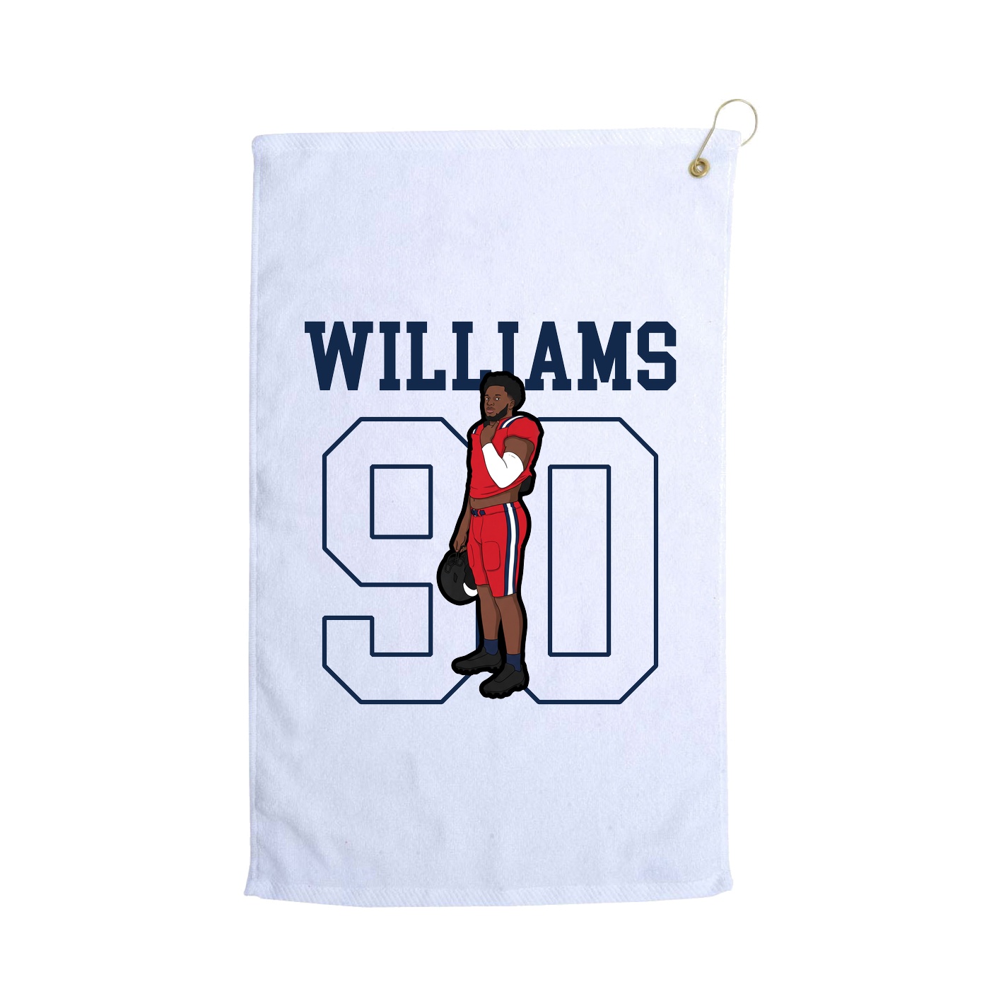 Golf Towel — Shirsey in White