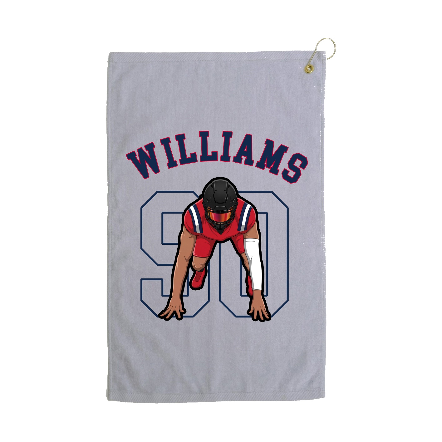 Golf Towel — Shirsey Arch in Grey