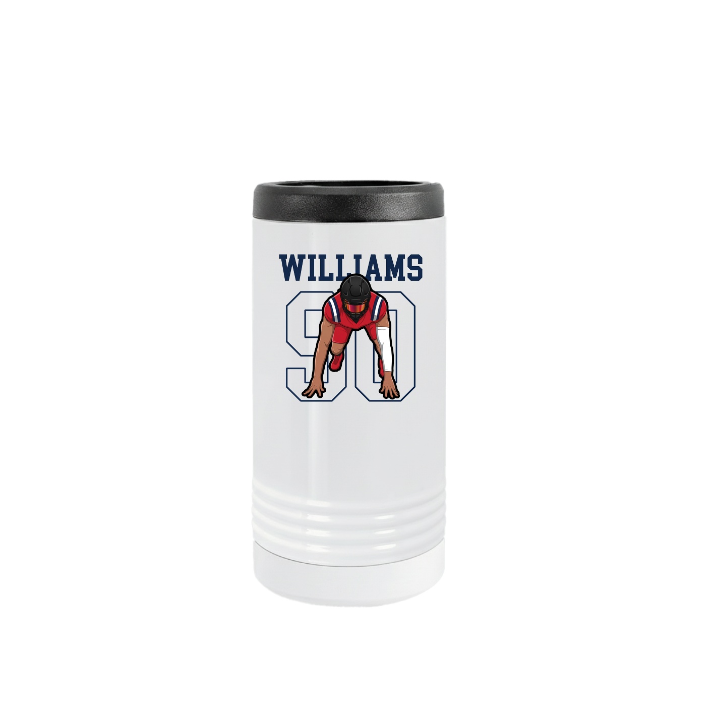 Slim Beverage Holder — Shirsey in White