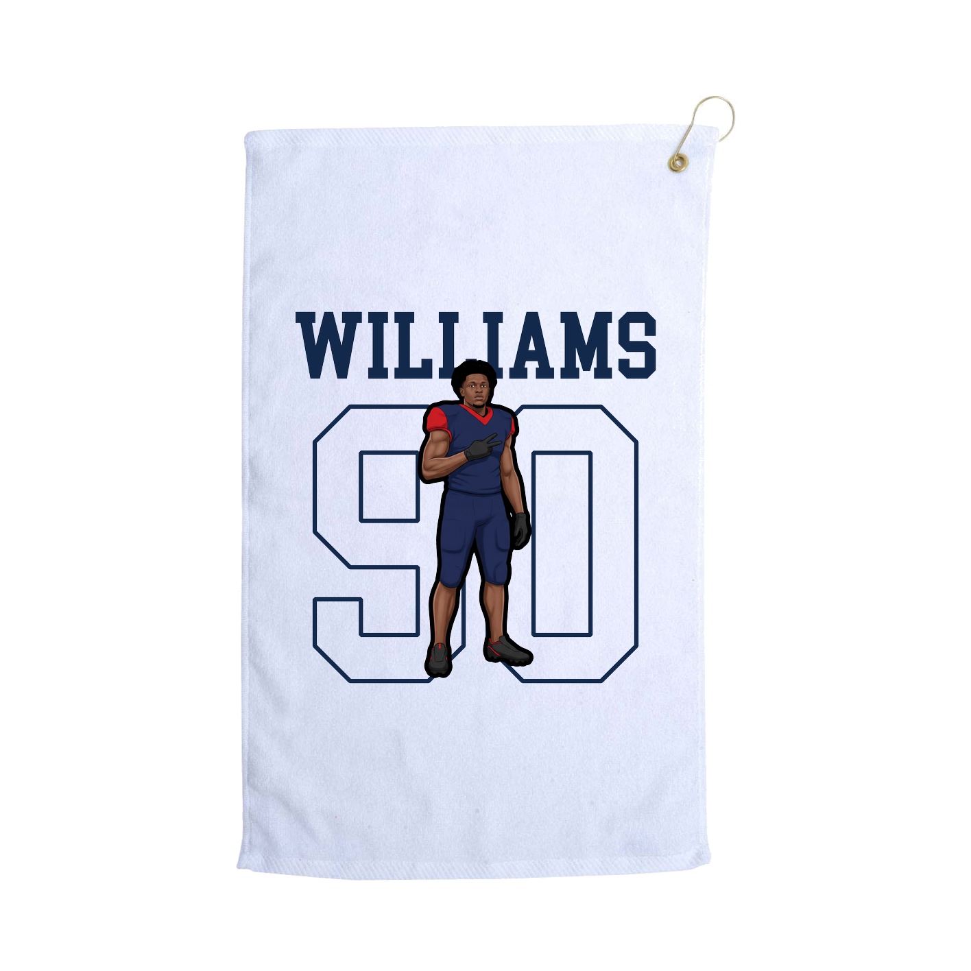 Golf Towel — Shirsey in White