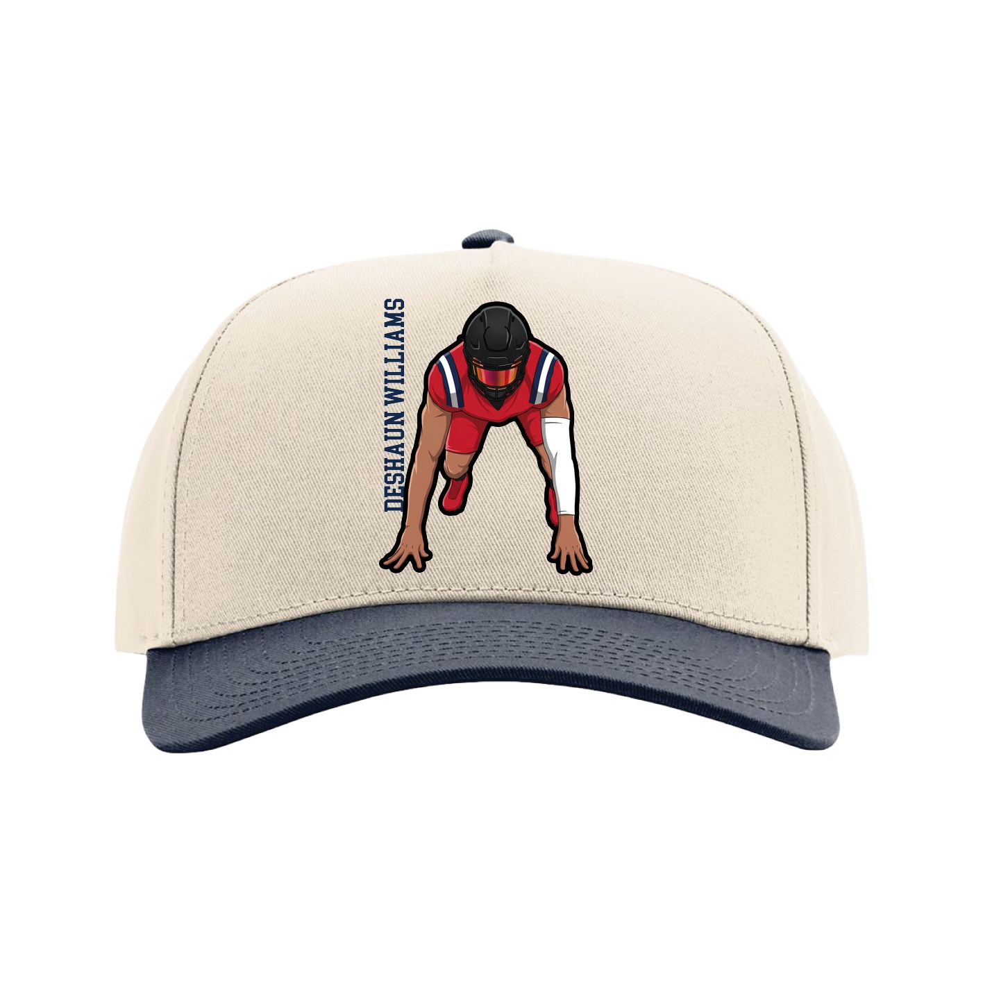 Full Fabric Five-Panel Champ Cap