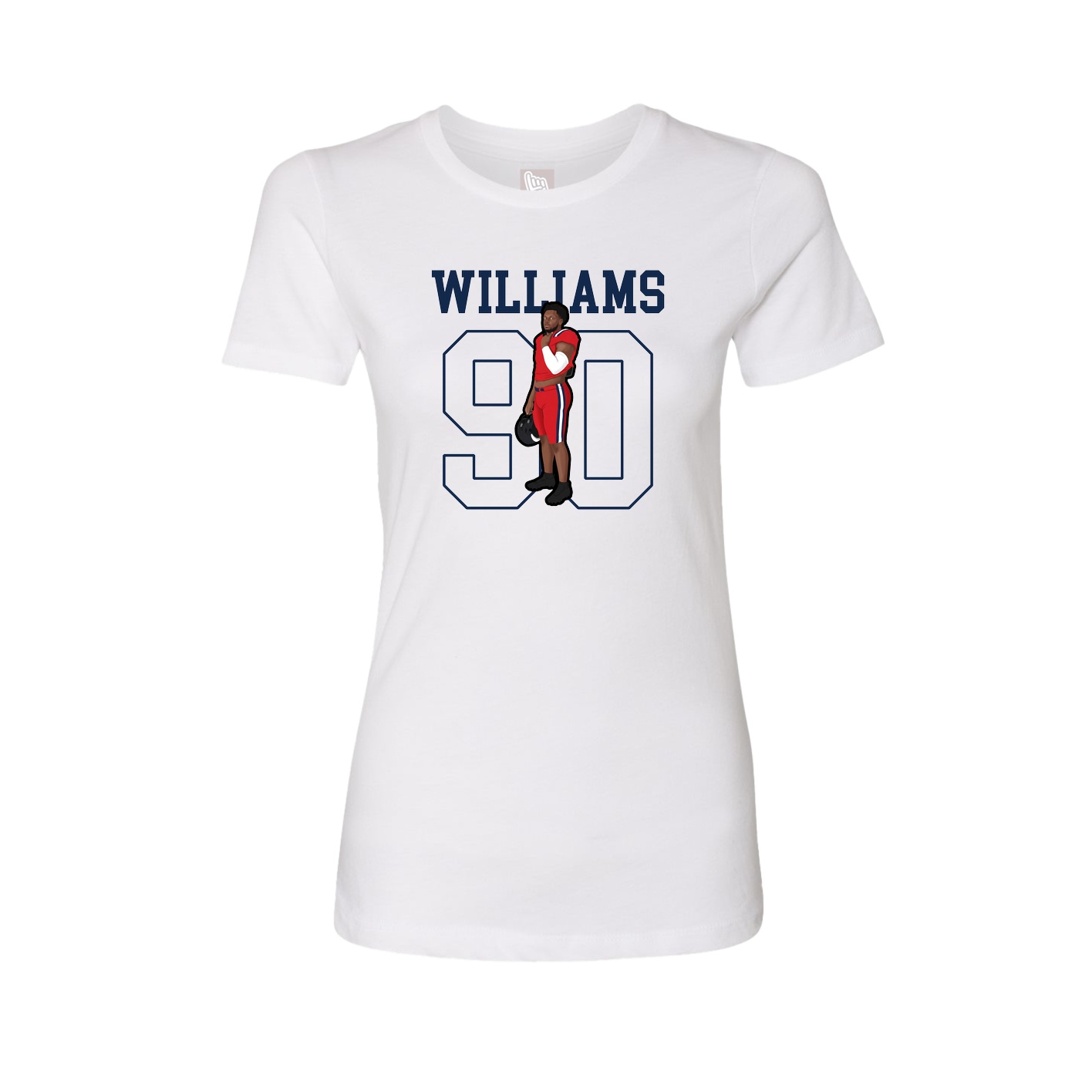 Fitted Women's Tee — Shirsey in White