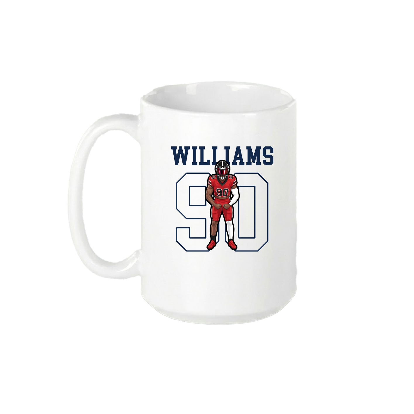 15oz Coffee Mug — Shirsey in White