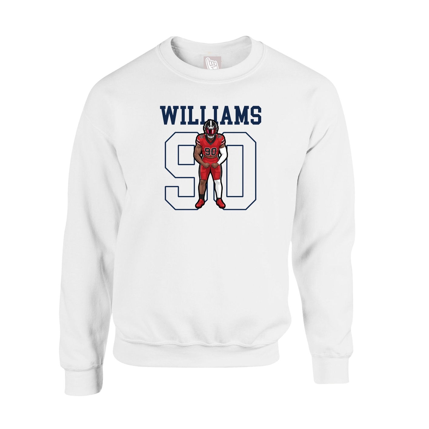 Fleece Crew — Shirsey in White