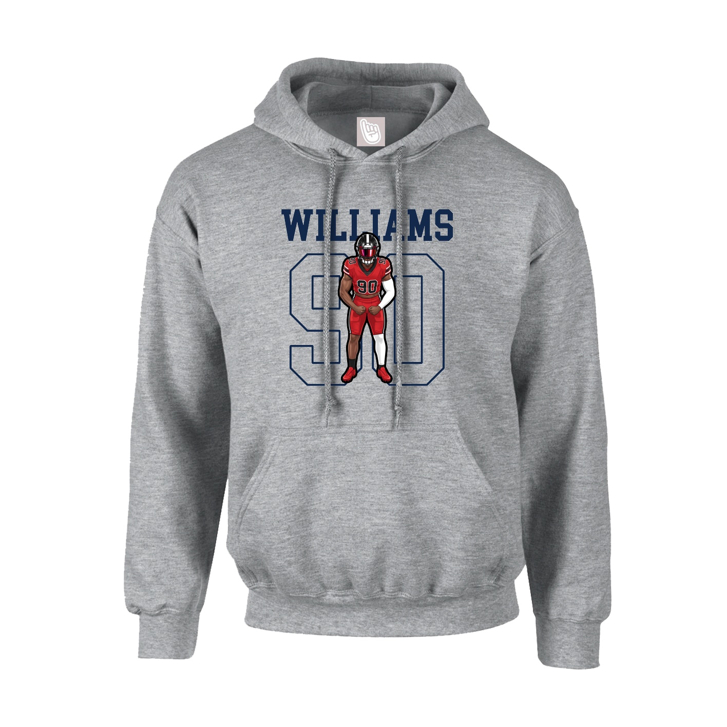 Youth Hoodie — Shirsey in Grey