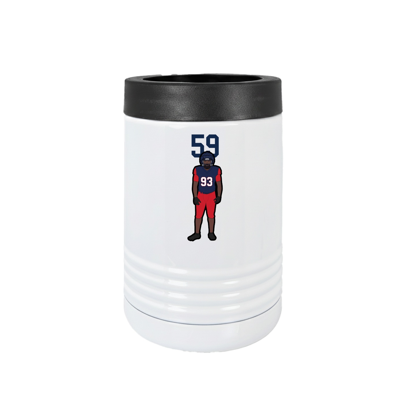 Beverage Holder — Number Top in White