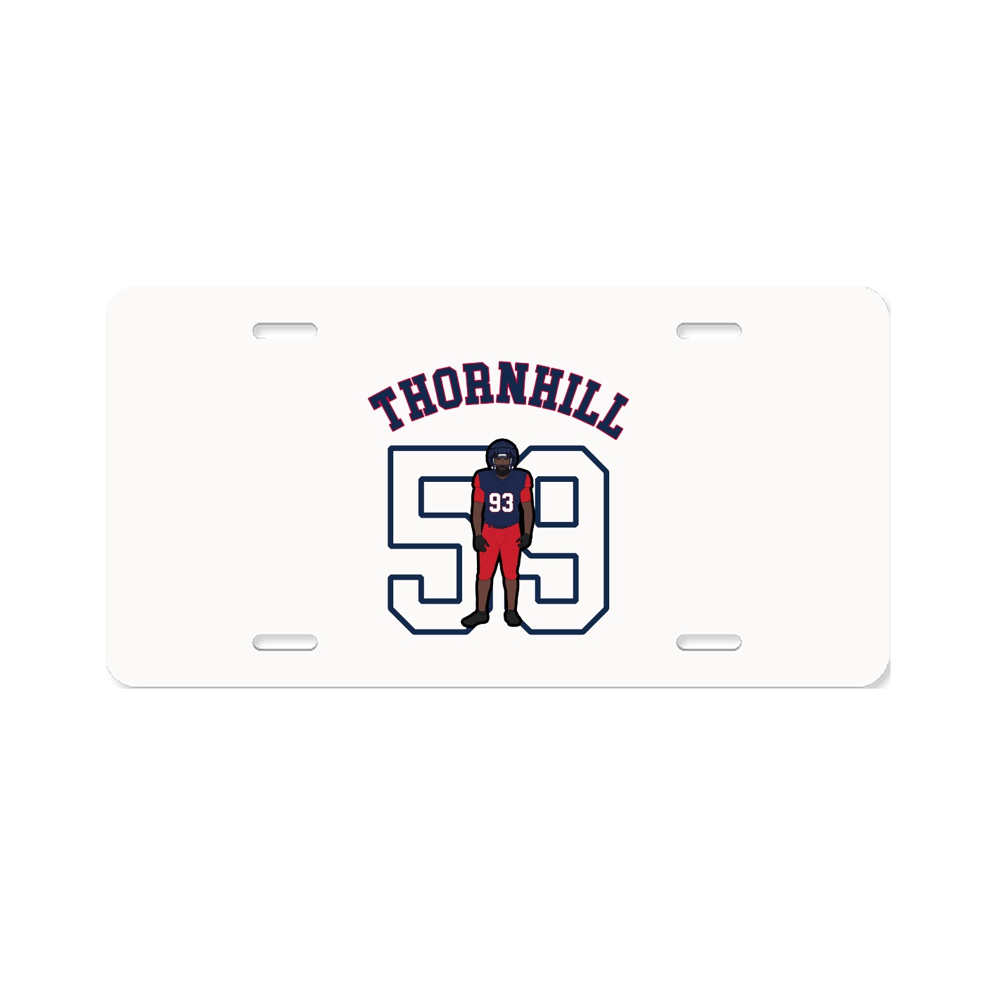 License Plate — Shirsey Arch in Classic