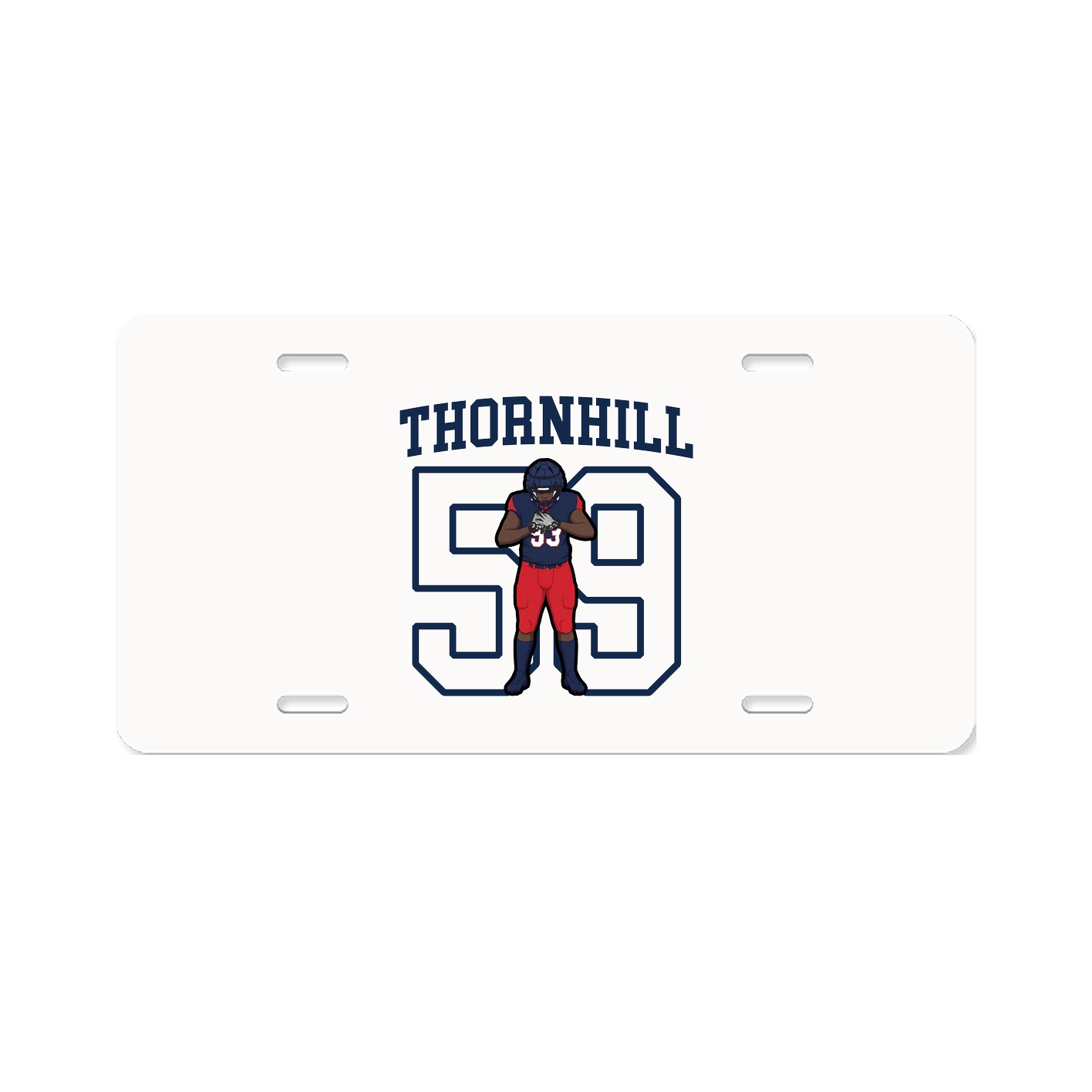 License Plate — Shirsey in Classic