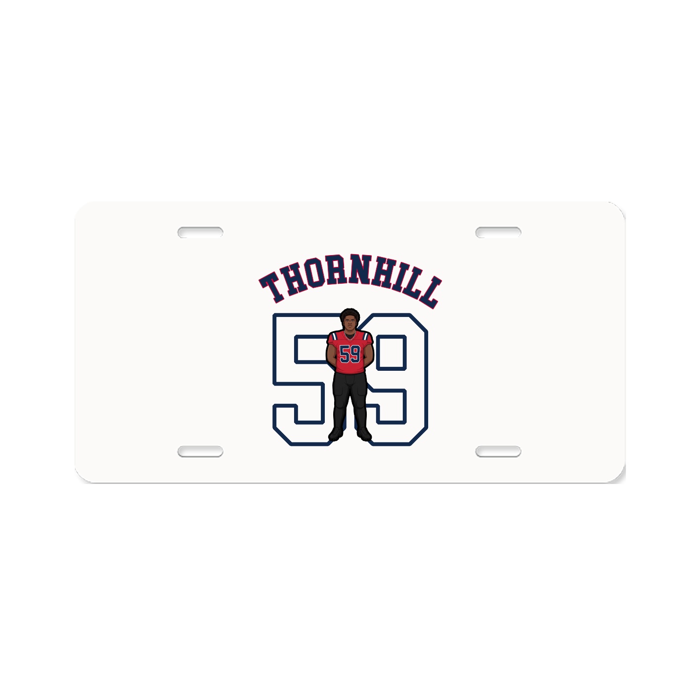 License Plate — Shirsey Arch in Classic