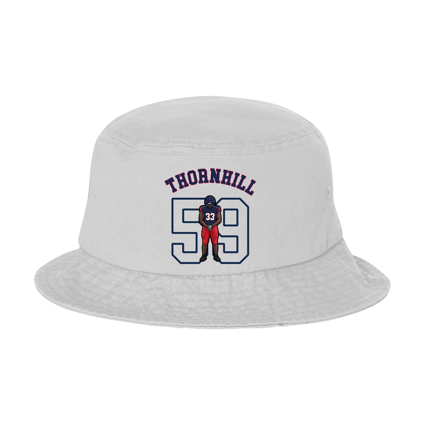 Bucket Cap — Shirsey Arch in White