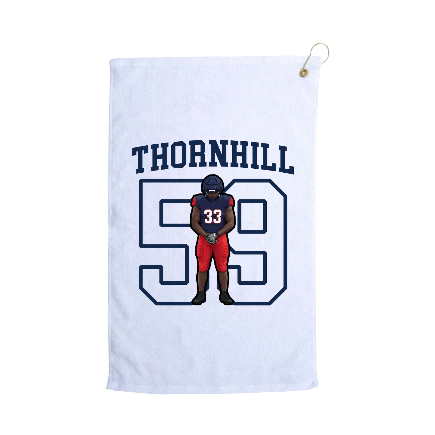 Golf Towel — Shirsey in White