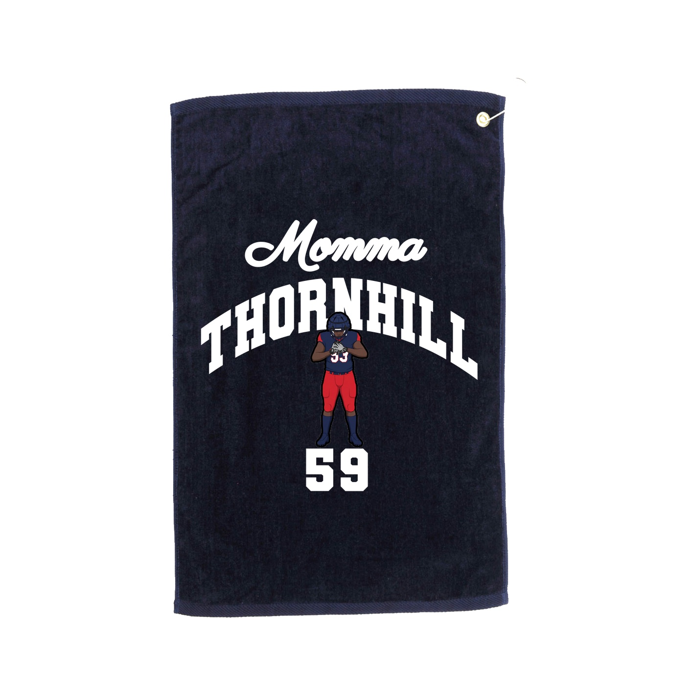 Golf Towel — Mothers Day Arch in Navy