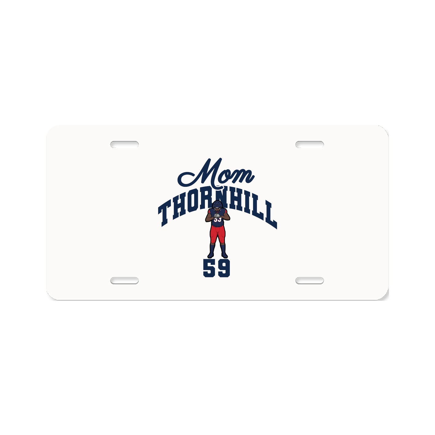 License Plate — Mothers Day Arch in Classic