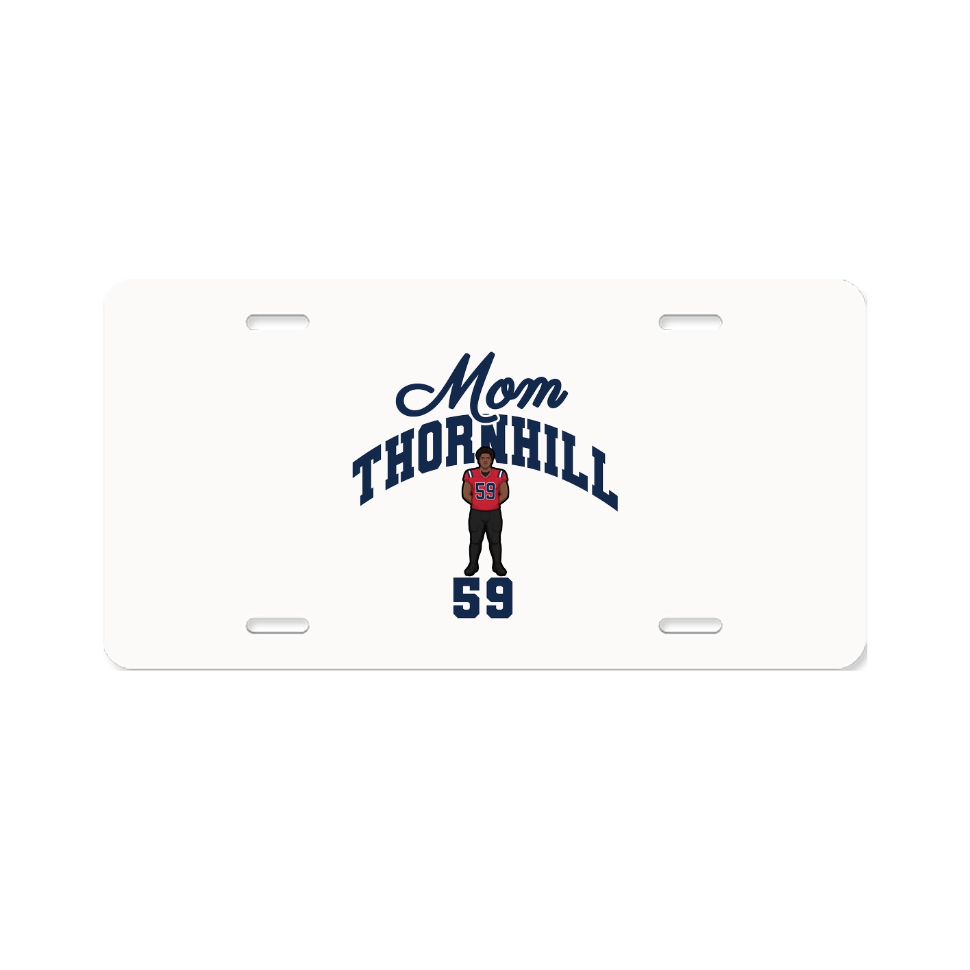 License Plate — Mothers Day Arch in Classic
