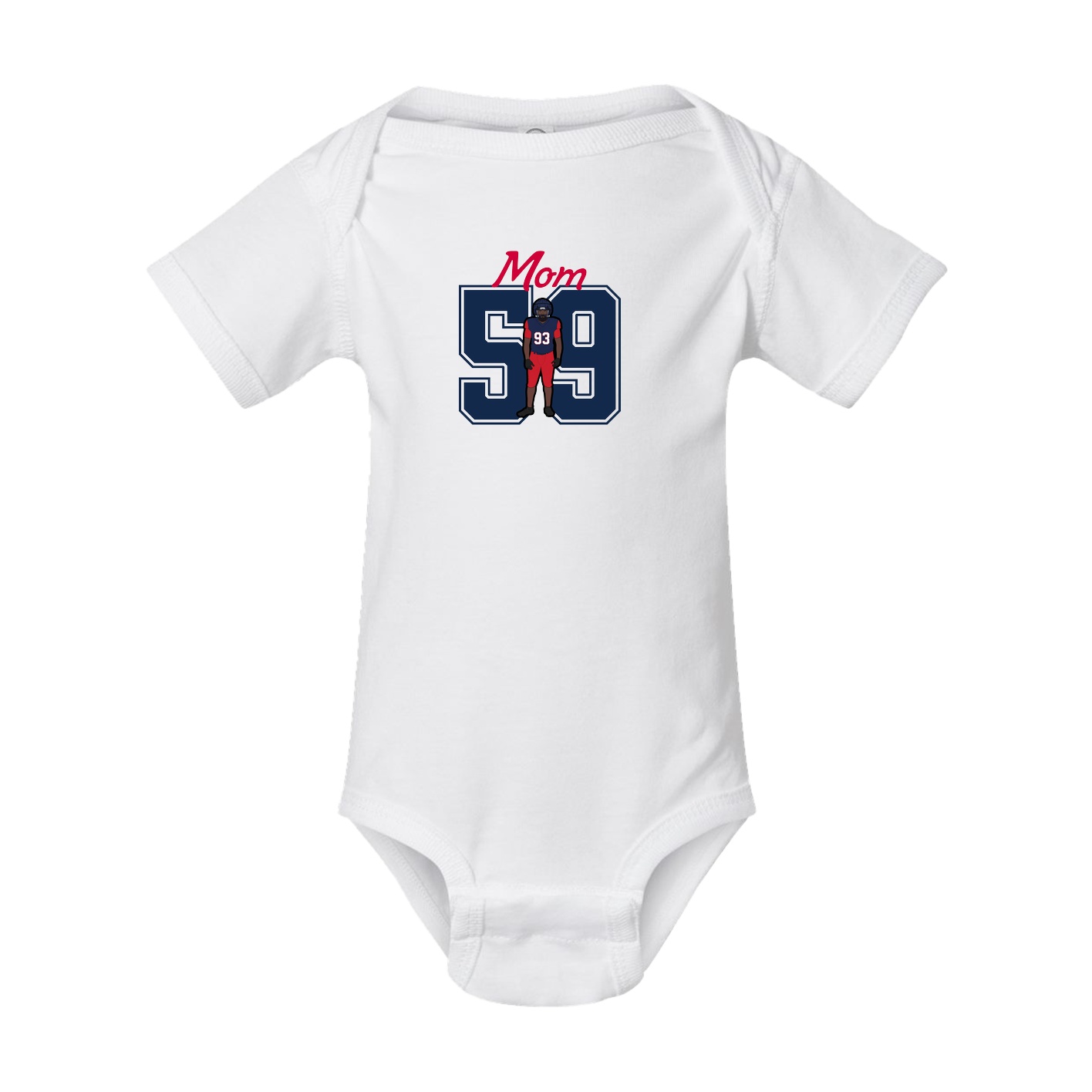 Baby Onesie — Mothers Day Shirsey in White