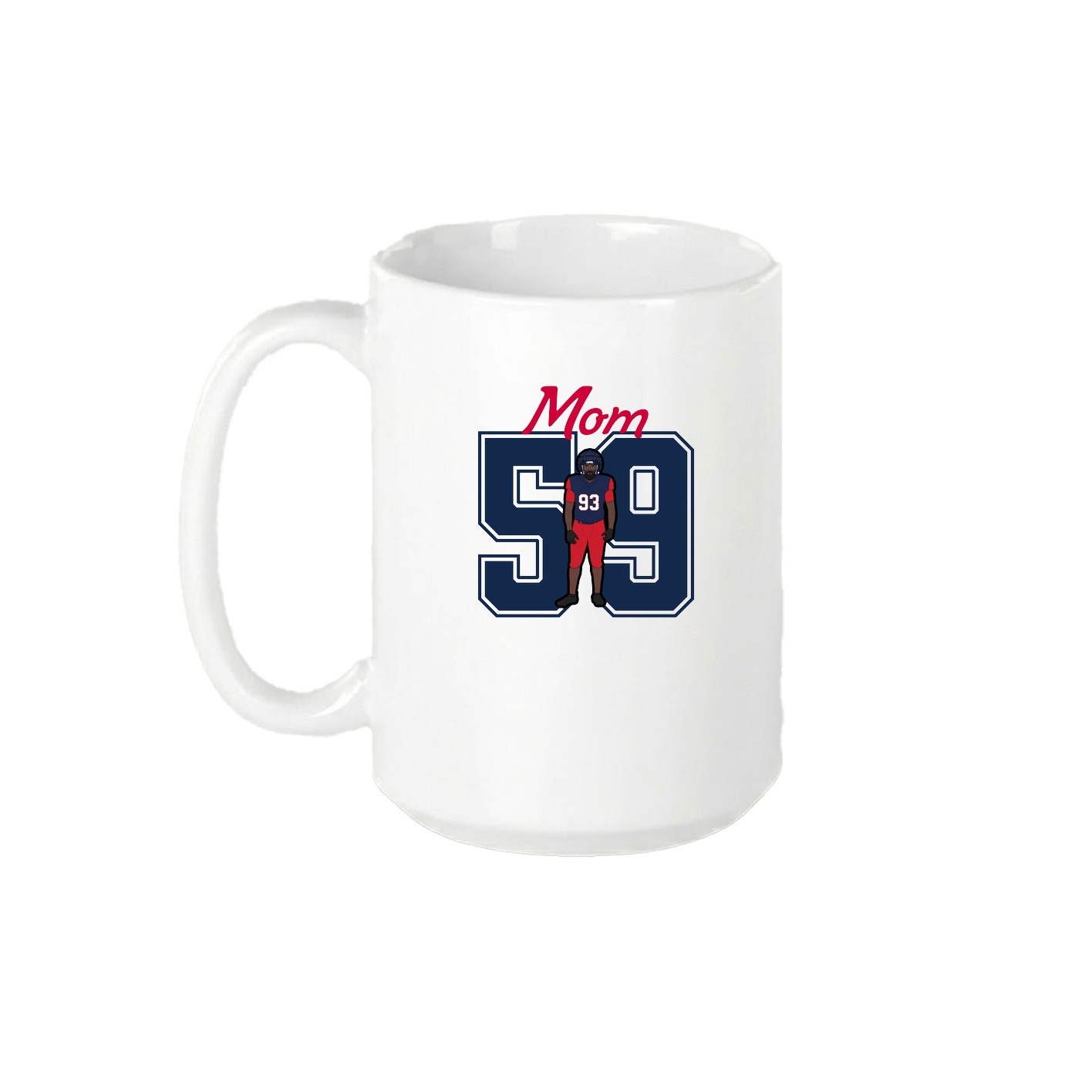15oz Coffee Mug — Mothers Day Shirsey in White