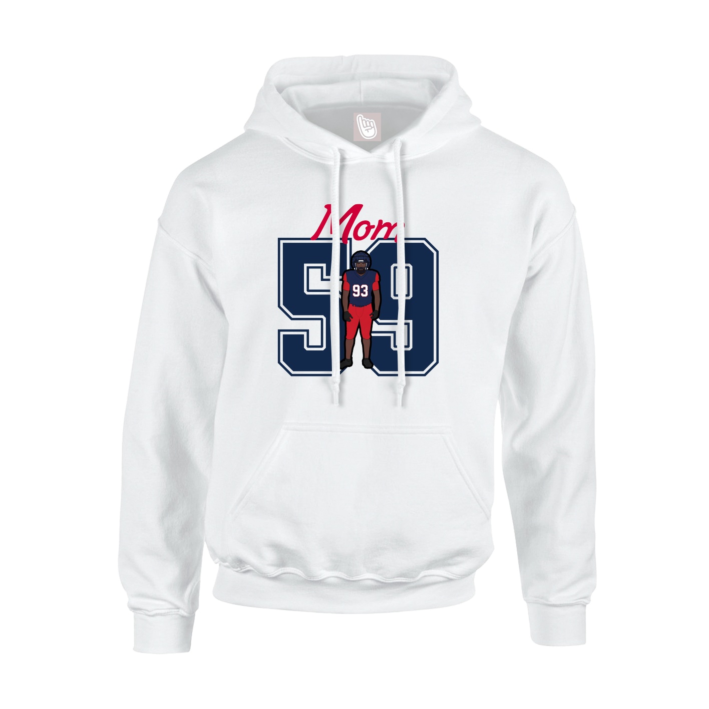 Youth Hoodie — Mothers Day Shirsey in White