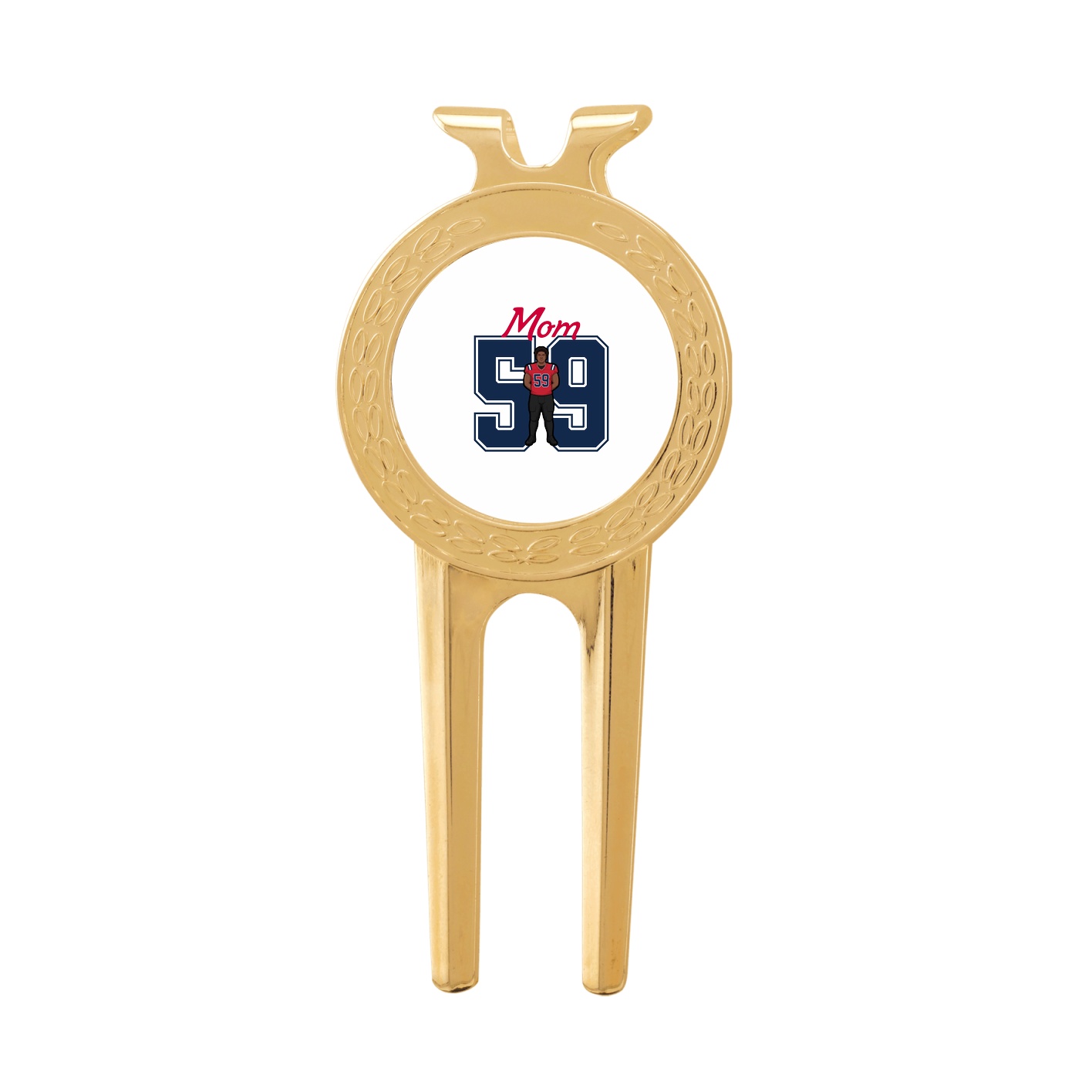Divot Tool with Ball Marker — Mothers Day Shirsey in Classic