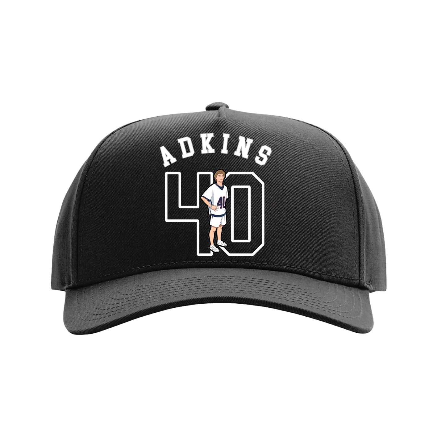 Full Fabric Five-Panel Champ Cap