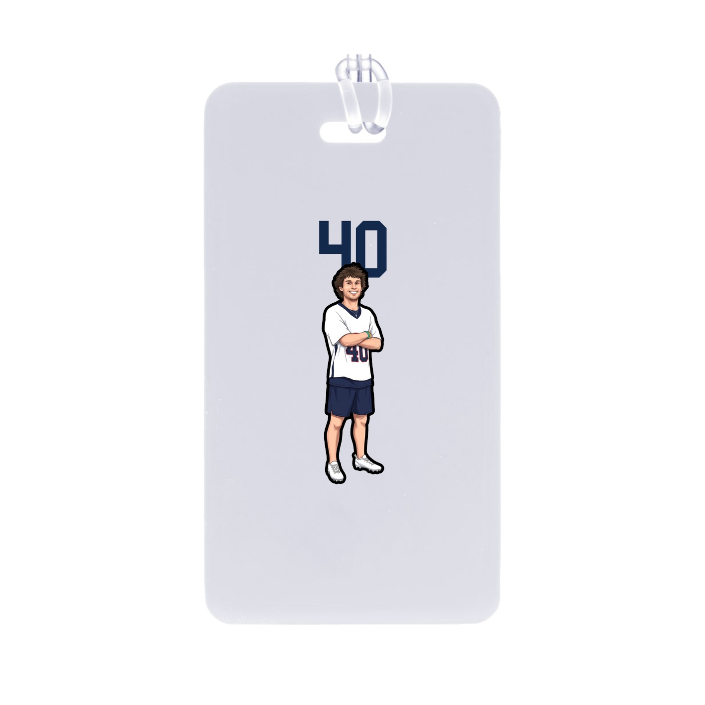 Bag Tag — Number Top in Classic