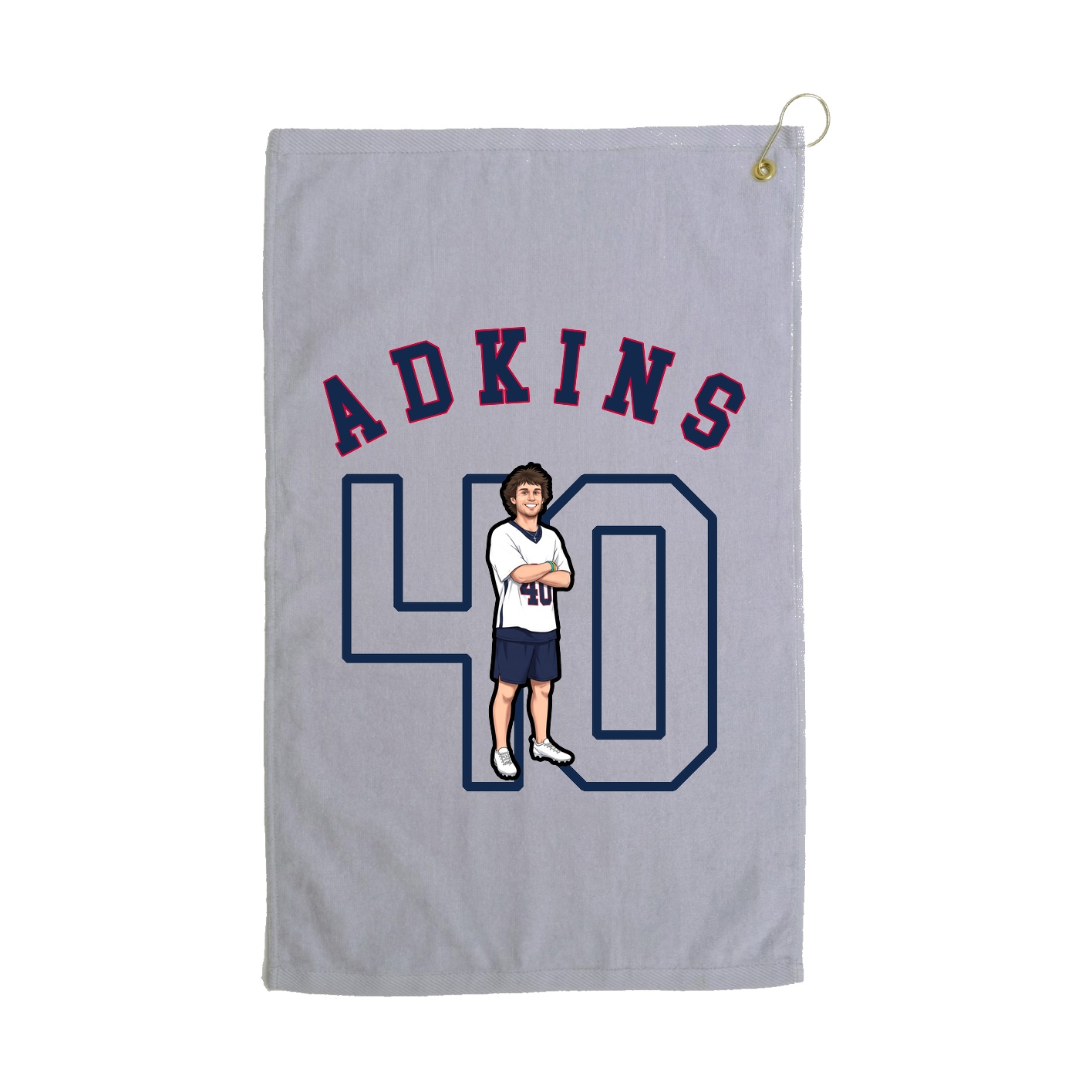 Golf Towel — Shirsey Arch in Grey