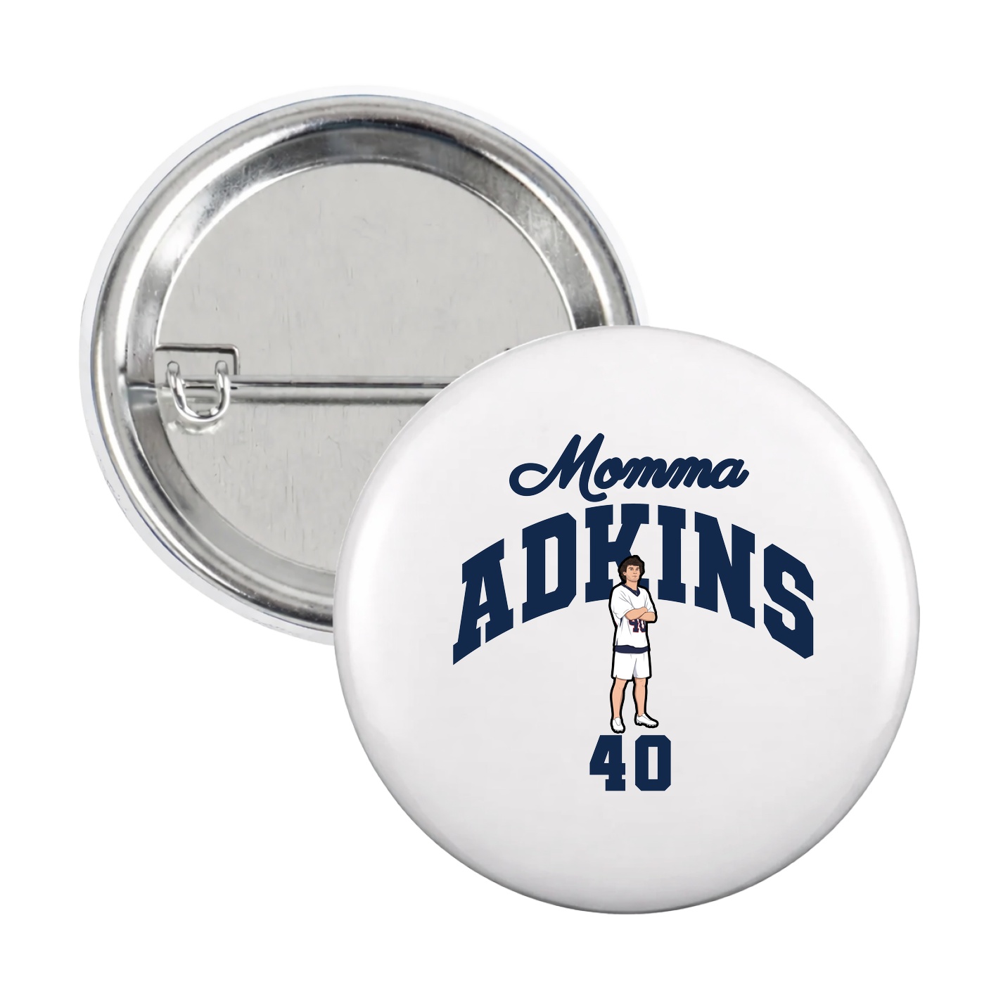 Game Day Button — Mothers Day Arch in White