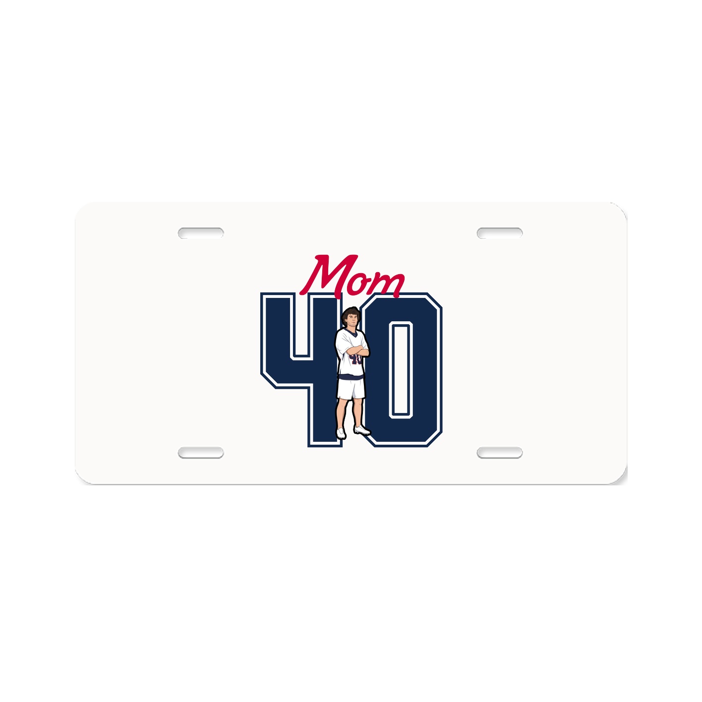 License Plate — Mothers Day Shirsey in Classic