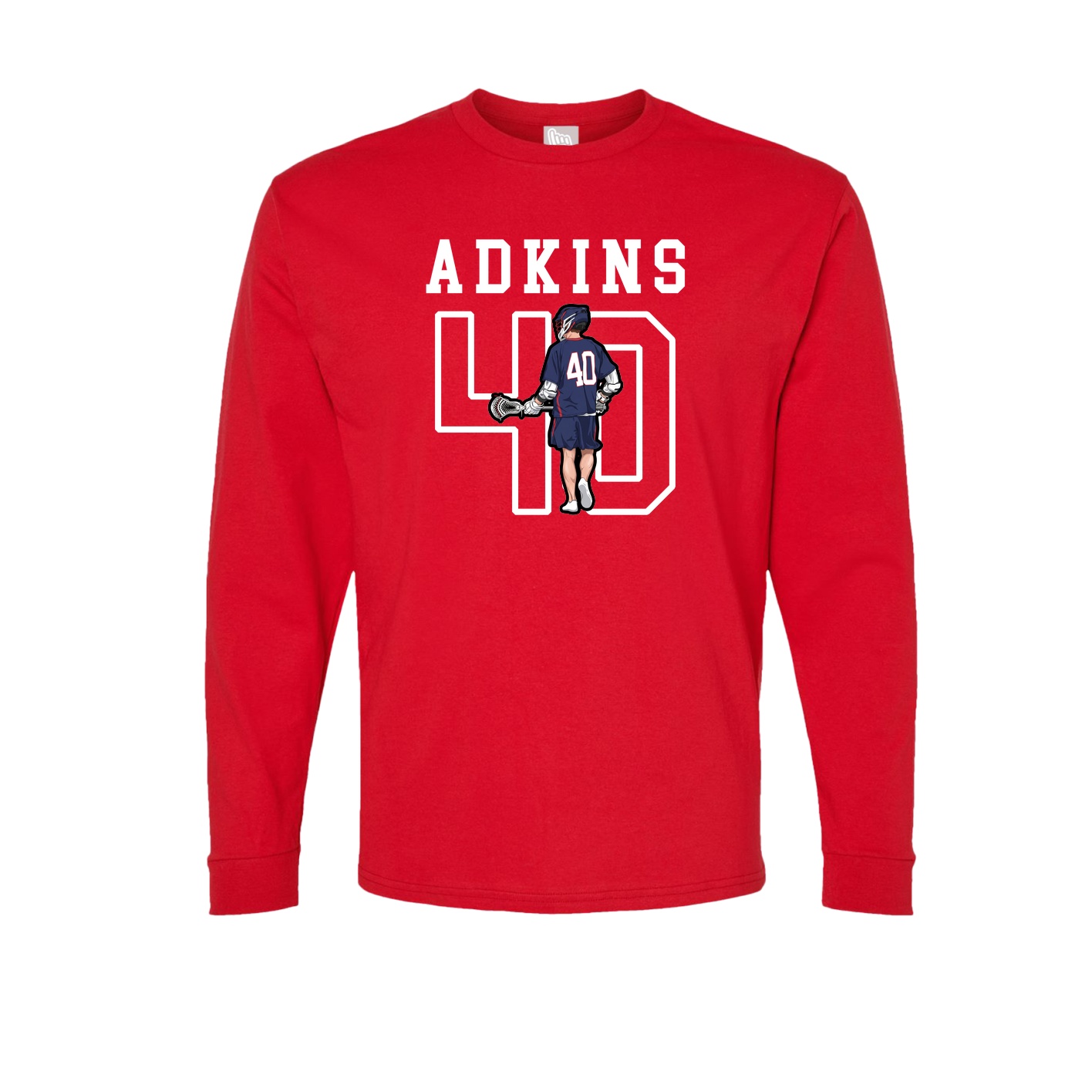 Long Sleeve Tee — Shirsey in Red