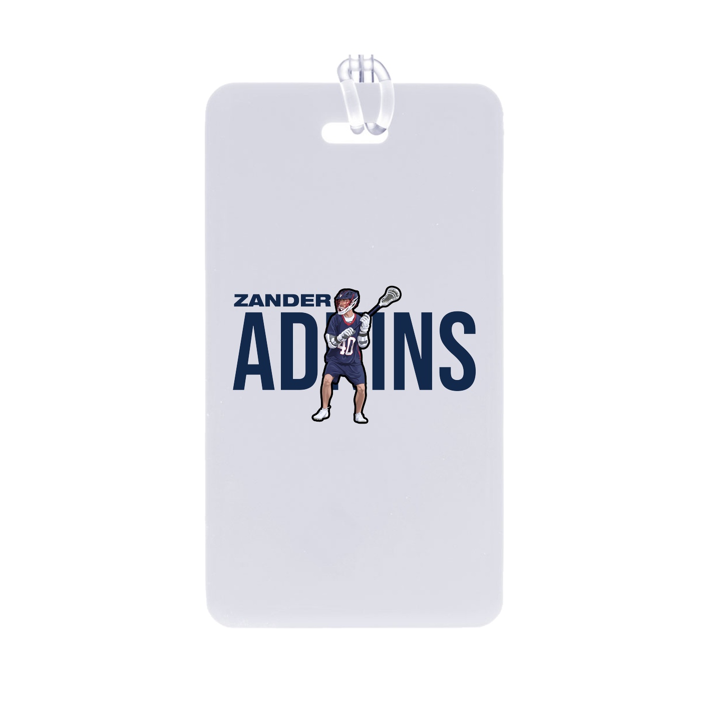 Bag Tag — Player Name in Classic