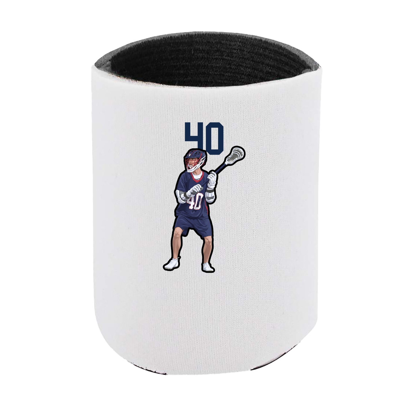 Can Holder — Number Top in White