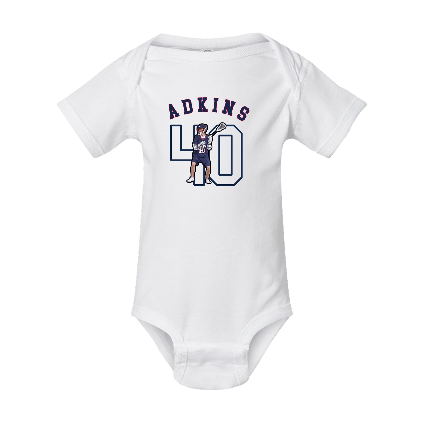 Baby Onesie — Shirsey Arch in White