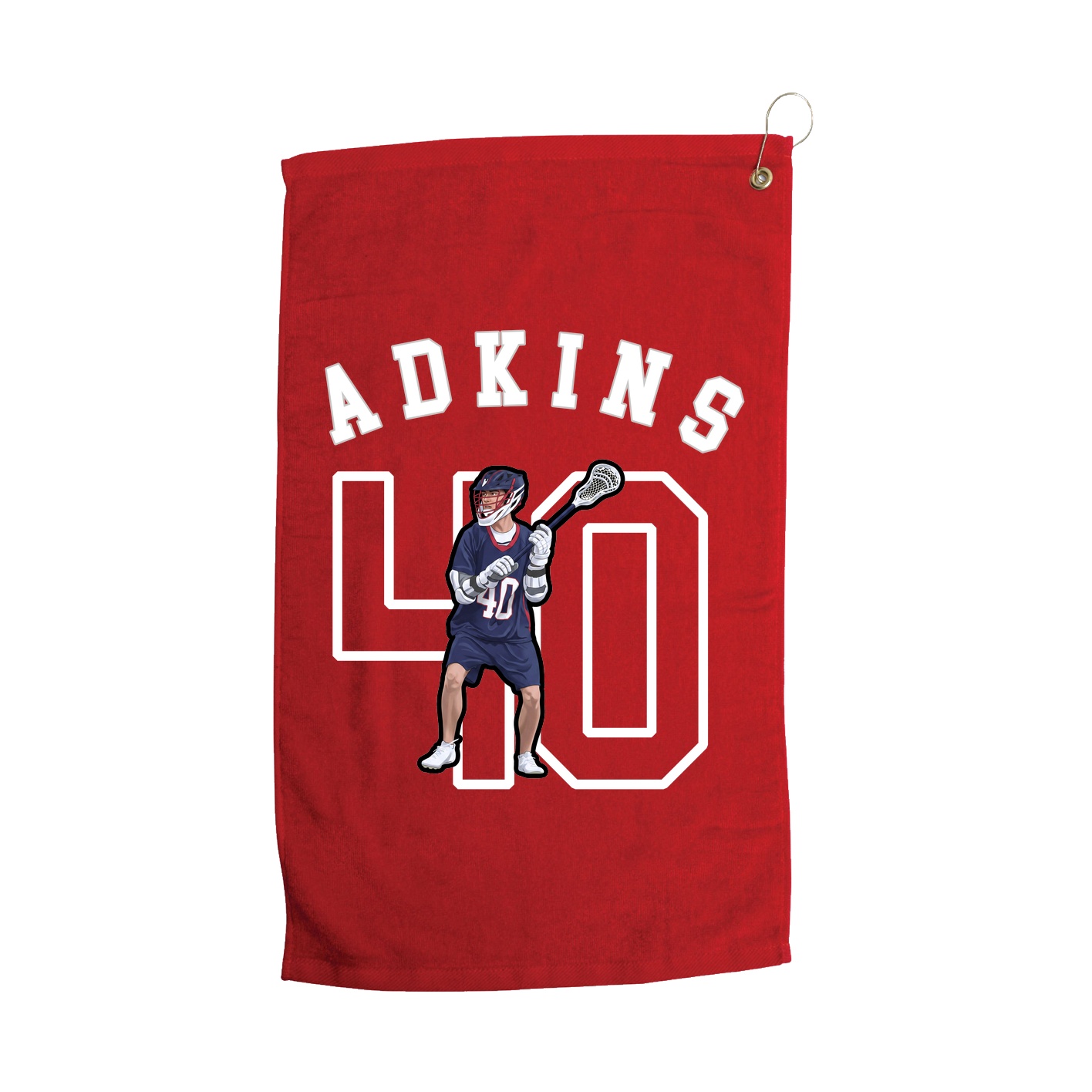 Golf Towel — Shirsey Arch in Red