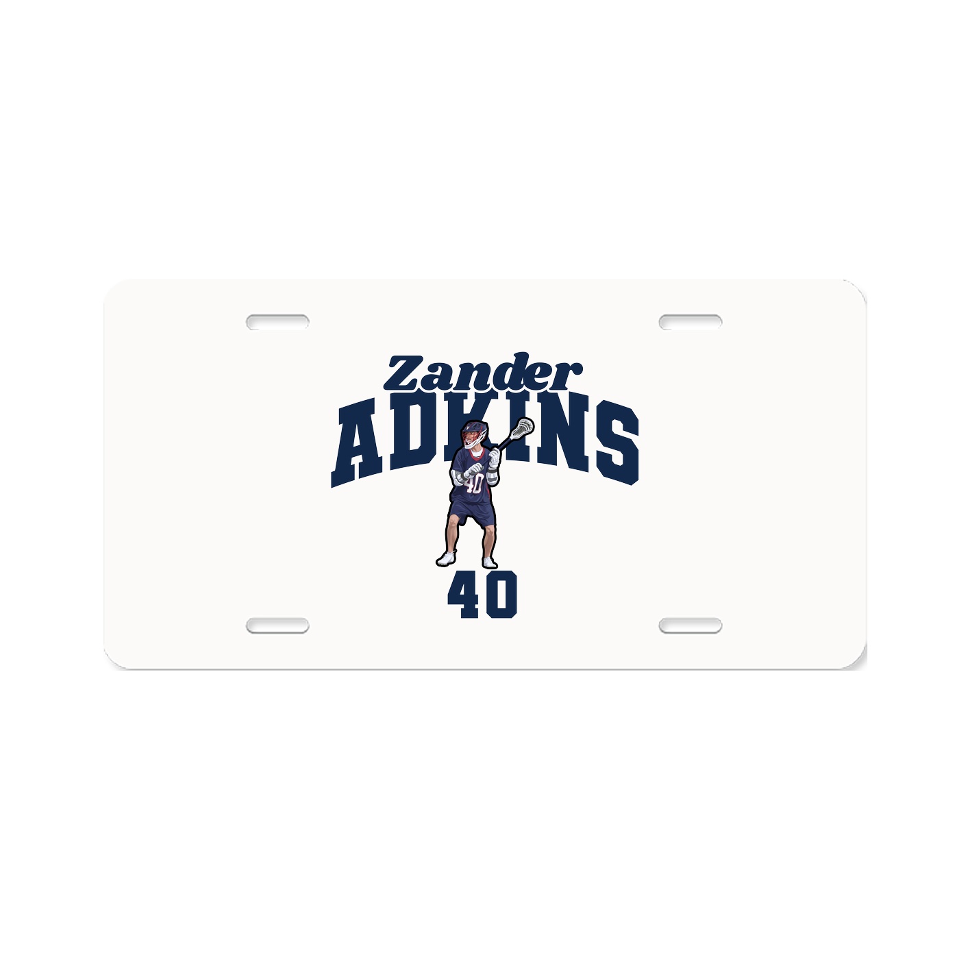 License Plate — Signature Arch in Classic