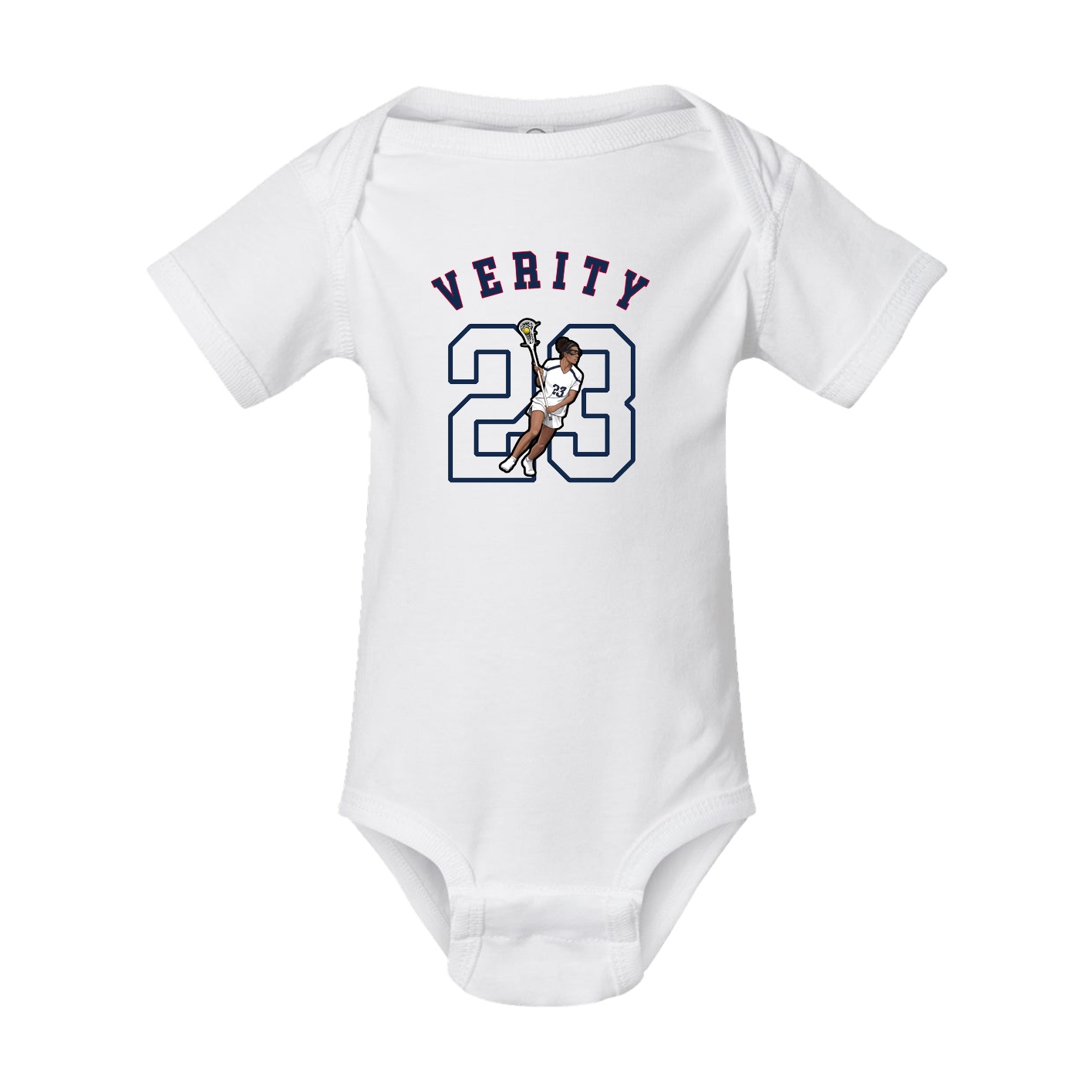Baby Onesie — Shirsey Arch in White