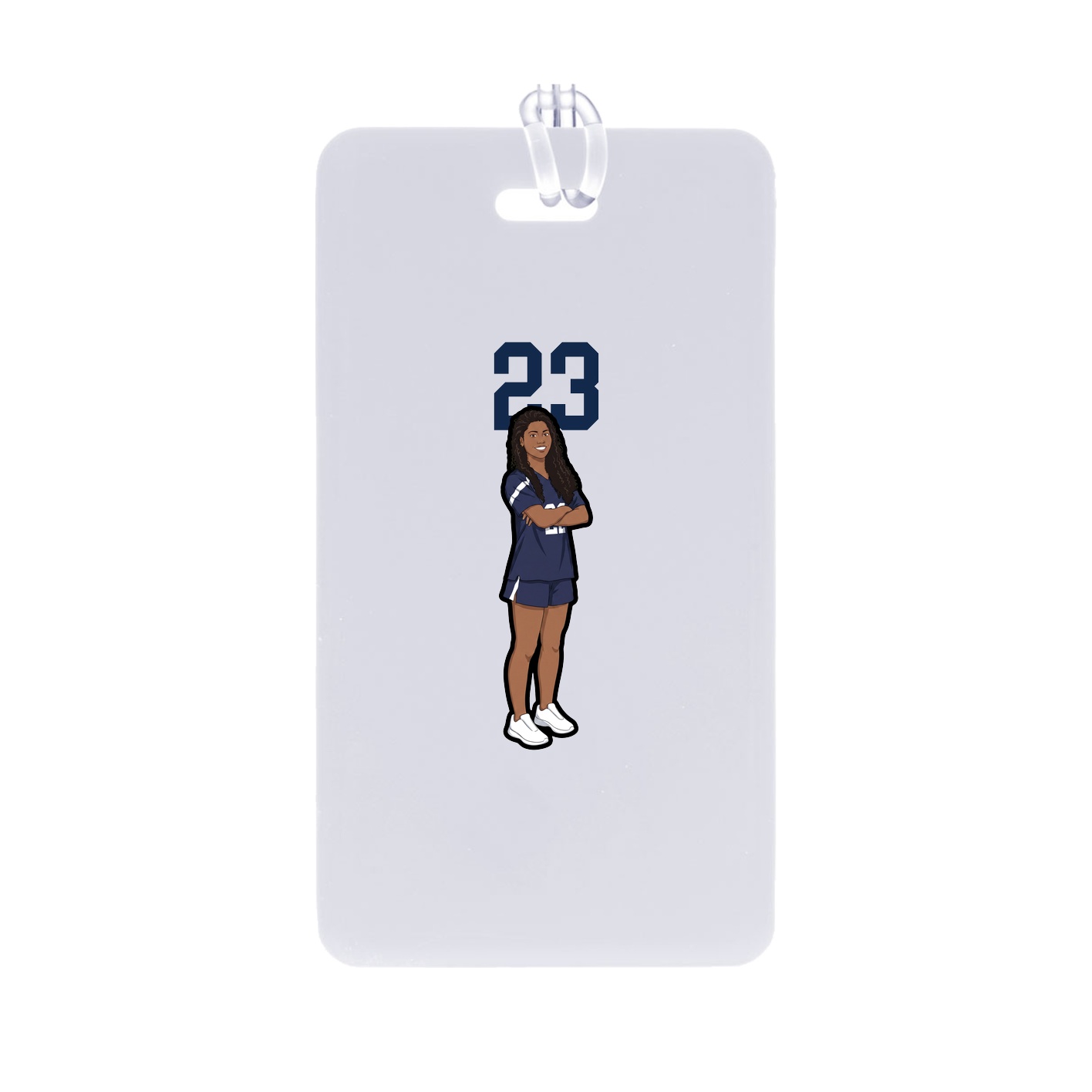 Bag Tag — Number Top in Classic