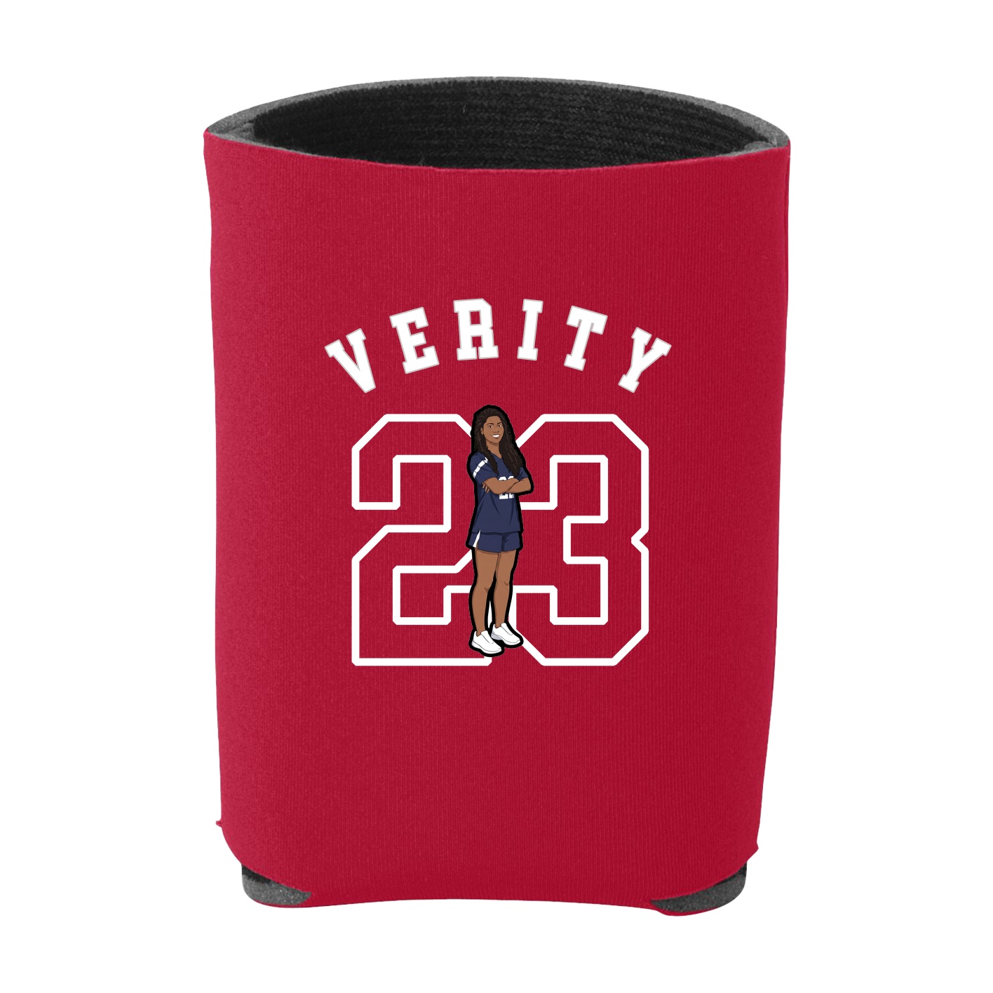 Can Holder — Shirsey Arch in Red