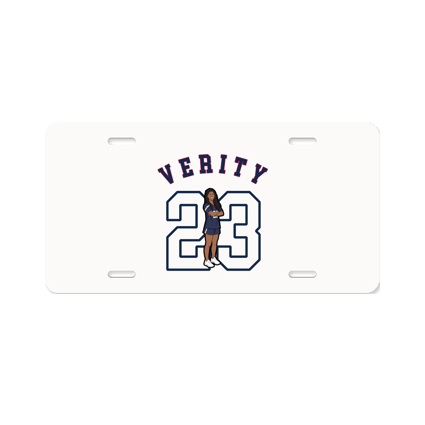 License Plate — Shirsey Arch in Classic