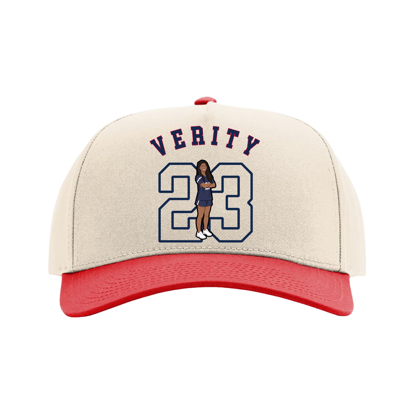 Full Fabric Five-Panel Champ Cap