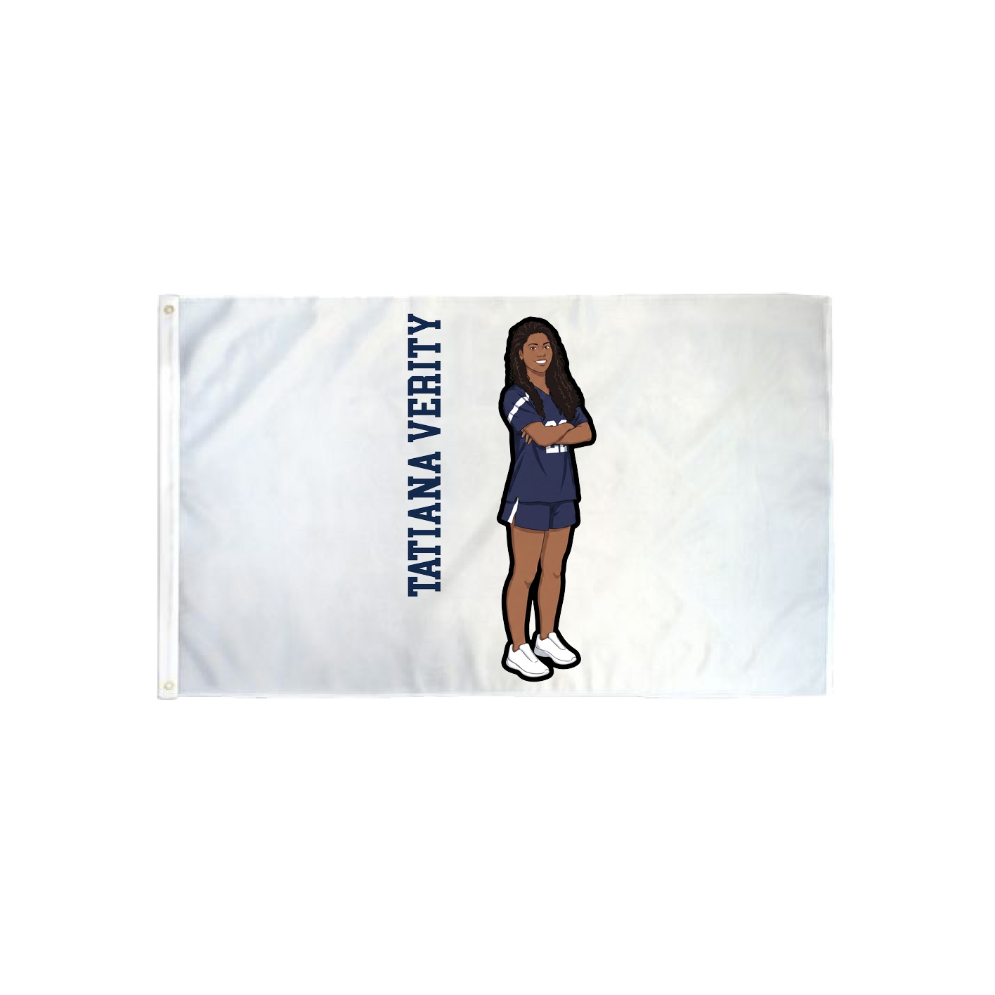 3x5 Flag — Name Vertical in Classic